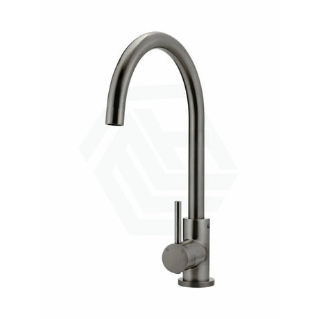 Meir Gooseneck Round 360 Degree Swivel Kitchen Mixer Tap Variant Colour Available M#3(Gunmetal