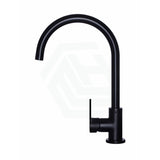 Meir Round Gooseneck 360 Degree Swivel Kitchen Mixer Tap With Paddle Handle Variant Colour