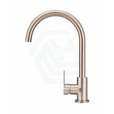 Meir Round Gooseneck 360 Degree Swivel Kitchen Mixer Tap With Paddle Handle Variant Colour