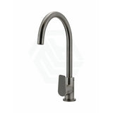 Meir Round Gooseneck 360 Degree Swivel Kitchen Mixer Tap With Paddle Handle Variant Colour