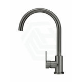 Meir Round Gooseneck 360 Degree Swivel Kitchen Mixer Tap With Paddle Handle Variant Colour