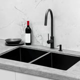 Meir Piccola Round Pull Out Kitchen Mixer Tap Variant Colour Available Sink Mixers