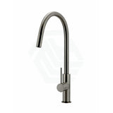 Meir Piccola Round Pull Out Kitchen Mixer Tap Variant Colour Available M#3(Gunmetal Grey) Sink