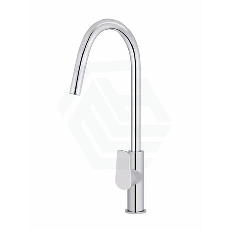 Meir Piccola Round Pull Out Kitchen Mixer Tap With Paddle Handle Variant Colour Available Polished