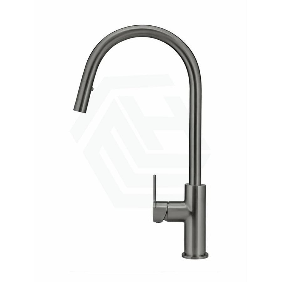 Meir Piccola Round Pull Out Kitchen Mixer Tap With Paddle Handle Variant Colour Available Sink