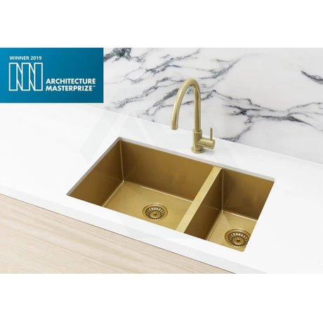 Meir Lavello 670x440x200mm Stainless Steel One & Half Bowl Kitchen Sink Top/Flush/Under Mount Variant Colour Available