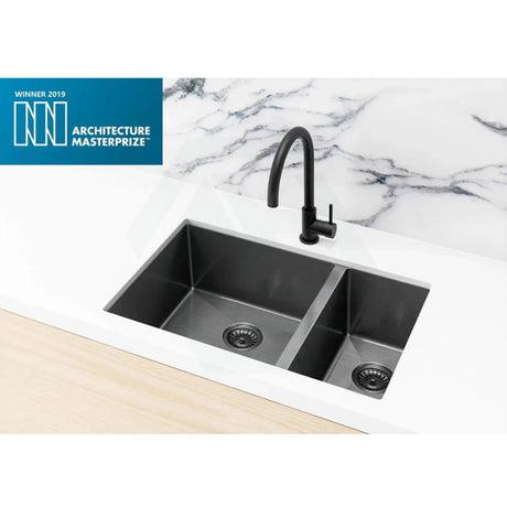 Meir Lavello 670x440x200mm Stainless Steel One & Half Bowl Kitchen Sink Top/Flush/Under Mount Variant Colour Available