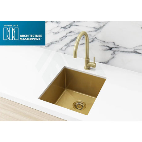 Meir Lavello 380x440x200mm Stainless Steel Single Bowl Kitchen Sink Top/Flush/Under Mount Variant Colour Available