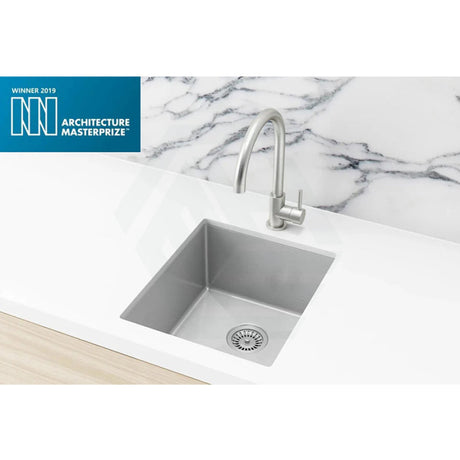 Meir Lavello 380x440x200mm Stainless Steel Single Bowl Kitchen Sink Top/Flush/Under Mount Variant Colour Available