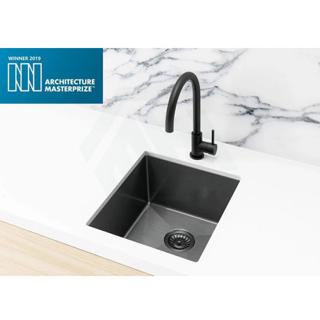 Meir Lavello 380x440x200mm Stainless Steel Single Bowl Kitchen Sink Top/Flush/Under Mount Variant Colour Available