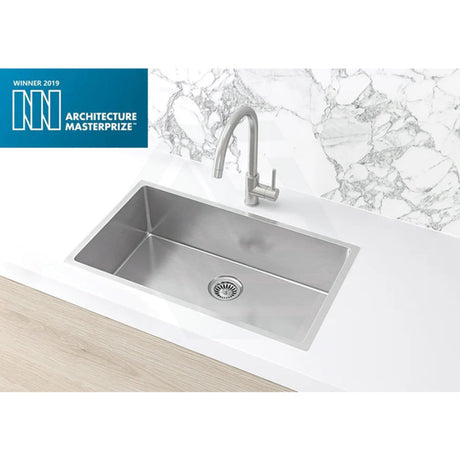 Meir Lavello 760x440x200mm Stainless Steel Single Bowl Kitchen Sink Top/Flush/Under Mount Variant Colour Available