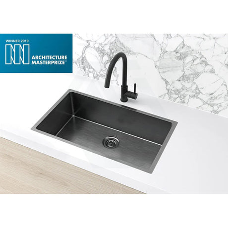 Meir Lavello 760x440x200mm Stainless Steel Single Bowl Kitchen Sink Top/Flush/Under Mount Variant Colour Available