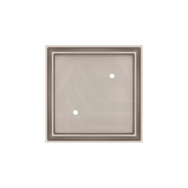 Meir 115Mm Square Brass Shower Waste With Tile Insert Variant Colour Available Floor Wastes