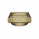 Meir 115Mm Square Brass Shower Waste With Tile Insert Variant Colour Available G#2(Gold) Floor