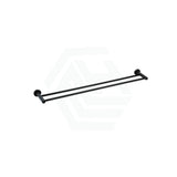 Meir 600/900Mm Round Solid Brass Double Towel Rail Variant Colour Available Rails