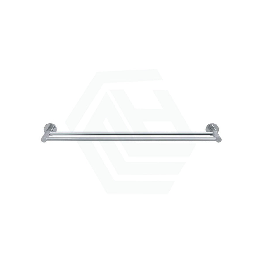 Meir 600/900Mm Round Solid Brass Double Towel Rail Variant Colour Available Rails