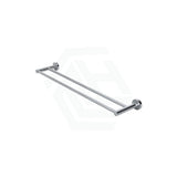 Meir 600/900Mm Round Solid Brass Double Towel Rail Variant Colour Available Rails