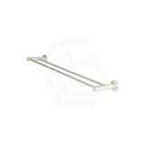 Meir 600/900Mm Round Solid Brass Double Towel Rail Variant Colour Available Rails