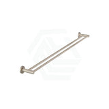 Meir 600/900Mm Round Solid Brass Double Towel Rail Variant Colour Available Champagne / 900Mm Rails