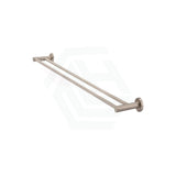 Meir 600/900Mm Round Solid Brass Double Towel Rail Variant Colour Available Rails