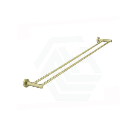 Meir 600/900Mm Round Solid Brass Double Towel Rail Variant Colour Available G#2(Gold) / 900Mm Rails