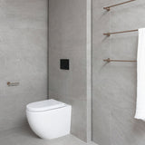 Meir 600/900Mm Round Single Towel Rail Variant Colour Available Rails