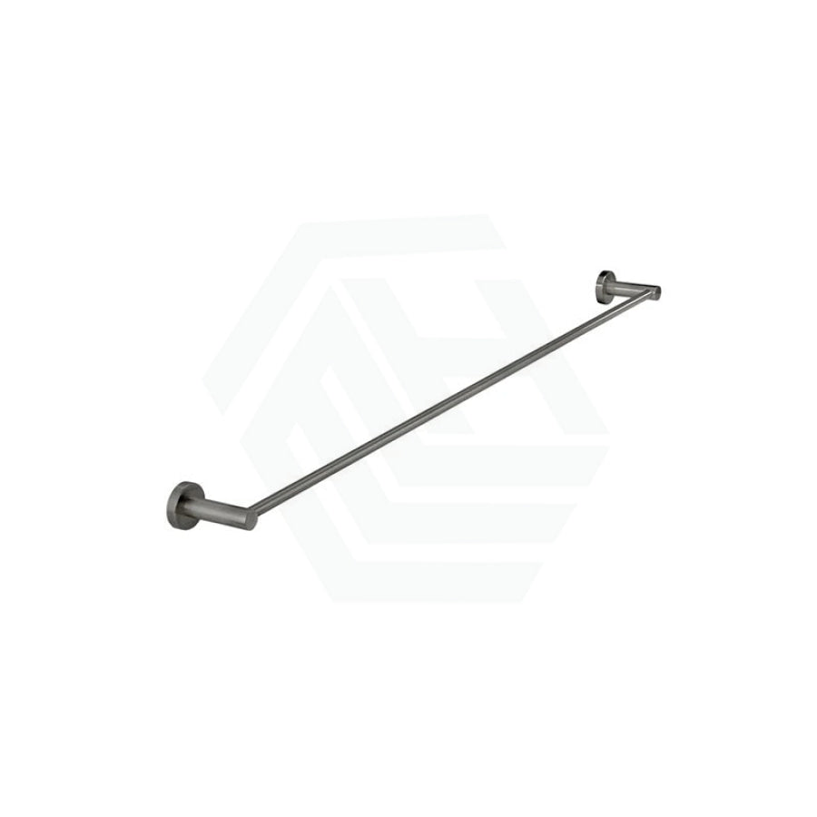 Meir 600/900Mm Round Single Towel Rail Variant Colour Available Gunmetal Grey / 900Mm Rails