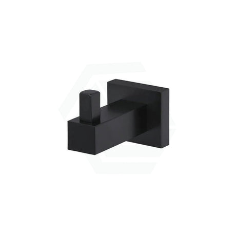 Meir Square Matt Black Solid Brass Robe Hook Hooks