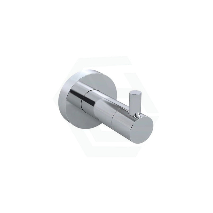 Meir Round Solid Brass Robe Hook Variant Colour Available Polished Chrome Hooks