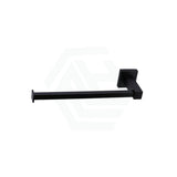 Meir Square Matt Black Guest Towel Rail Hand Holders