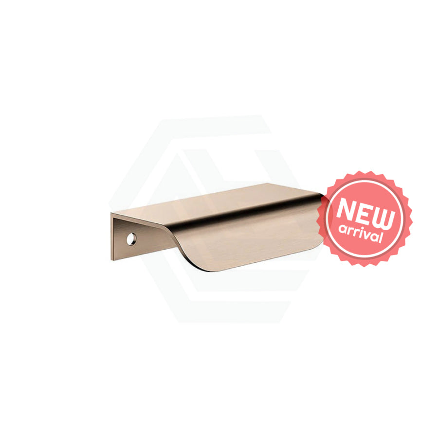 Meir Öppen Edge-Pull 75/150/300mm Cabinet Handle (Brushed) Variant Colour Available