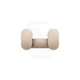 Meir Curvaé Stainless Steel Double Robe Hook Variant Colour Available