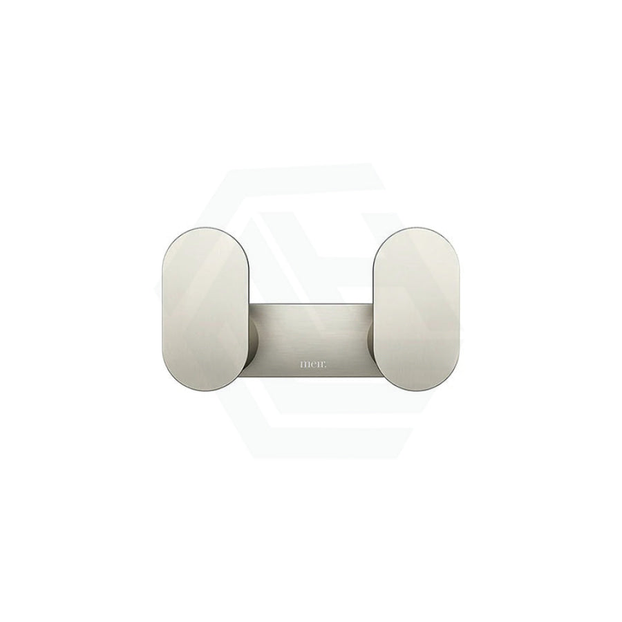 Meir Curvaé Stainless Steel Double Robe Hook Variant Colour Available