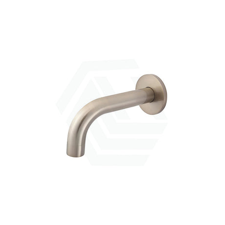 Meir Universal 130/200Mm Round Curved Spout Variant Colour Available Champagne / 130Mm Wall Spouts