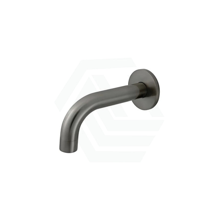 Meir Universal 130/200Mm Round Curved Spout Variant Colour Available Gunmetal Grey / 130Mm Wall