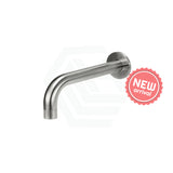 Meir Outdoor Universal Round Curved 316 Stainless Steel Wall Spout