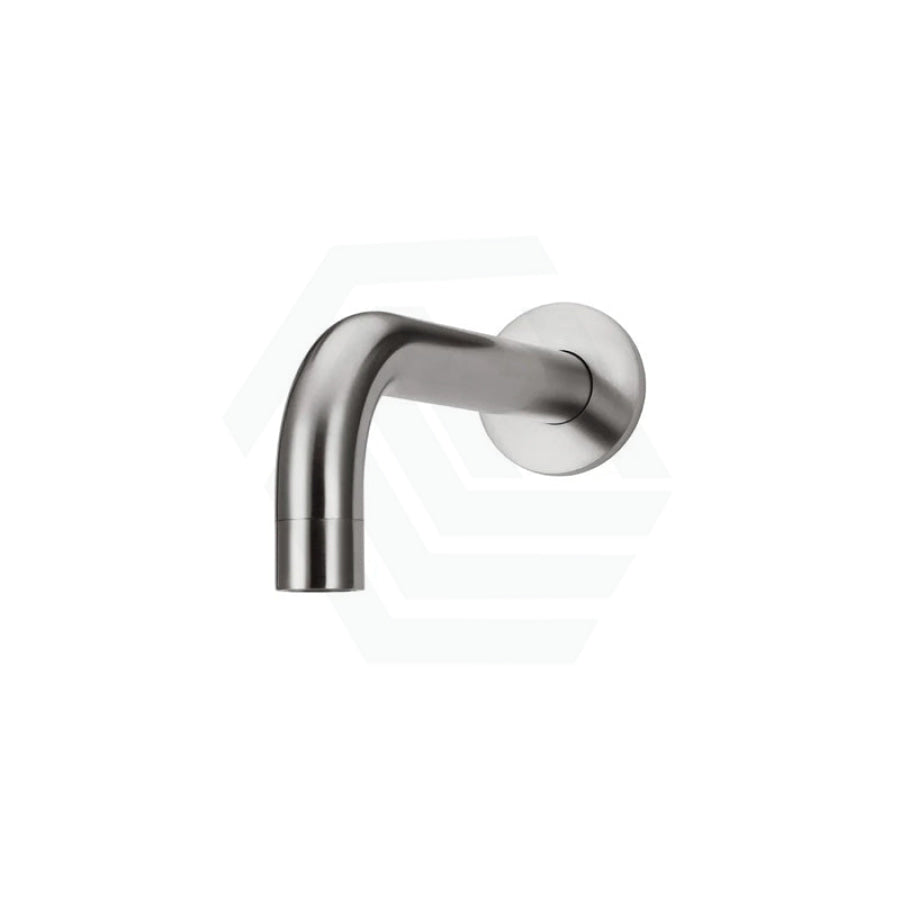 Meir Outdoor Universal Round Curved 316 Stainless Steel Wall Spout