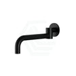 Meir Round Solid Brass Swivel Wall Spout Variant Colour Available Matt Black Spouts