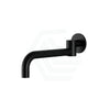 Meir Round Solid Brass Swivel Wall Spout Variant Colour Available Matt Black Spouts