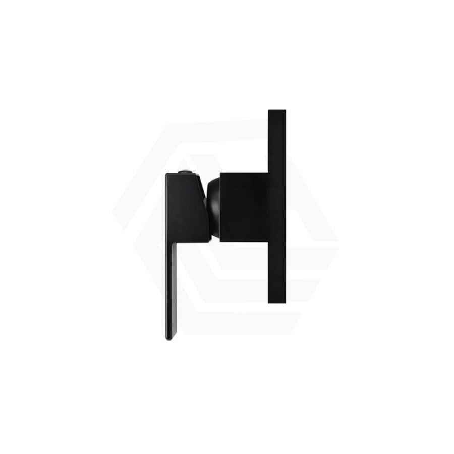 Meir Matt Black Square Wall Mixer Mixers