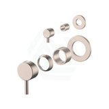 Meir Round Diverter Mixer Pin Lever Handle Trim Kit Only Variant Colour Available Champagne Wall