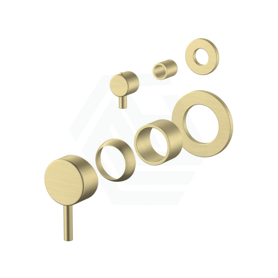 Meir Round Diverter Mixer Pin Lever Handle Trim Kit Only Variant Colour Available Tiger Bronze Wall