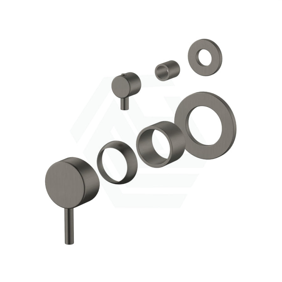 Meir Round Diverter Mixer Pin Lever Handle Trim Kit Only Variant Colour Available Gunmetal Grey