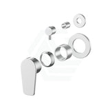 Meir Round Diverter Mixer Paddle Handle Trim Kit Only Variant Colour Available Polished Chrome Wall