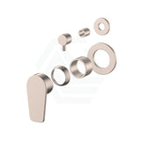 Meir Round Diverter Mixer Paddle Handle Trim Kit Only Variant Colour Available Champagne Wall Dress