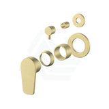 Meir Round Diverter Mixer Paddle Handle Trim Kit Only Variant Colour Available Tiger Bronze Wall