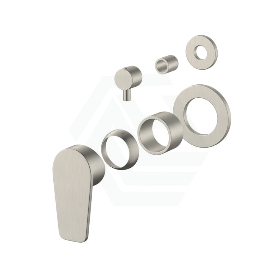 Meir Round Diverter Mixer Paddle Handle Trim Kit Only Variant Colour Available Brushed Nickel Wall