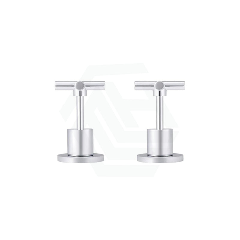 Meir Round Cross Handle Jumper Valve Wall Top Assemblies Variant Colour Available