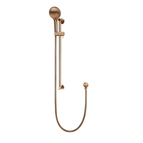 Meir Round Three Function Hand Shower On Rail Column Variant Colour Available