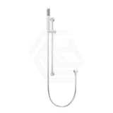 Meir Round Hand Shower On Rail Column Variant Colour Available With Handheld